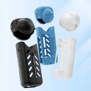 Silicone védőtok + lencsevédő Sunnylife for Insta360 X4 (kék) tok-4
