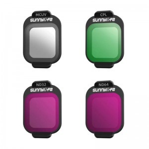 Sunnylife 4 darabos MCUV, CPL, ND32, ND64 szűrő készlet Flip drónhoz