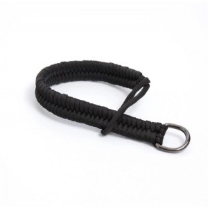 Rollin / ACCPRO Paracord Fonott Csuklópánt - Fekete