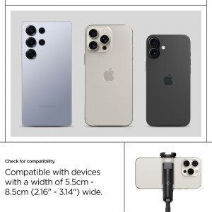 Spigen S541w Bluetooth Selfie Bot Állvány Fekete-4