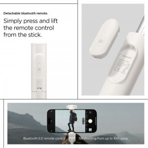 Spigen S541w Bluetooth Selfie Bot Állvány Dűne Bézs-8