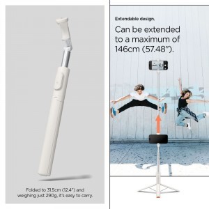 Spigen S541w Bluetooth Selfie Bot Állvány Dűne Bézs-20