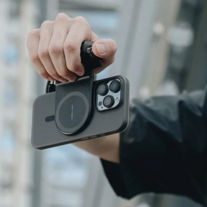 PGYTech telefontartó beépített powerbankkal (fekete) tok-2