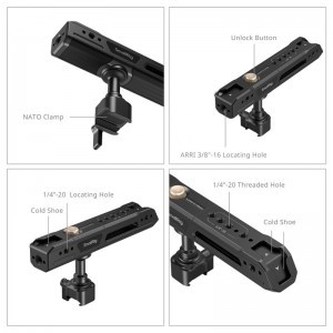 Smallrig 4152 Rotating Top Handle with NATO Clamp-1