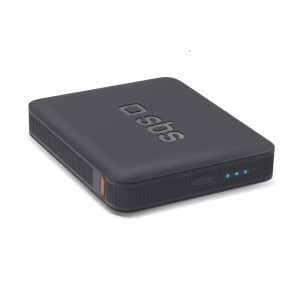 Powerbank SBS NanoTube 5000 mAh Nagy Sűrűségű - fekete