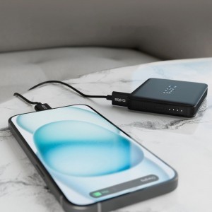 Powerbank SBS NanoTube 5000 mAh Nagy Sűrűségű - fekete-1