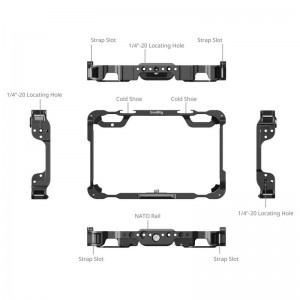 Smallrig 5030 Monitor Cage Kit for Atomos Shinobi II-3