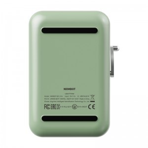 Hordozható címkenyomtató Niimbot B21 Pro (zöld)-5