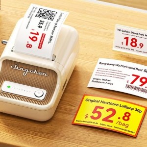 Hordozható címkenyomtató Niimbot B21 Pro (zöld)-4
