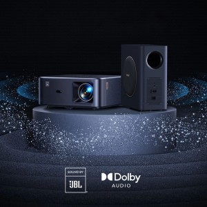 Yaber K2s Pro LCD FullHD 1080p Multimédia Projektor JBL Hangszórókkal és Mélynyomóval - Fekete-4