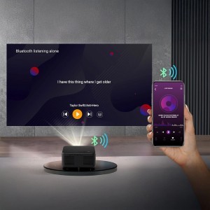 Yaber K3 Pro LCD FullHD 1080p Multimédia Projektor JBL Hangszórókkal és Mélynyomóval - Fekete-2