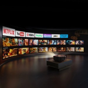 Yaber K3 Pro LCD FullHD 1080p Multimédia Projektor JBL Hangszórókkal és Mélynyomóval - Fekete-6