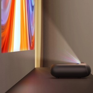 Yaber K300s Multimédiás Lézer RGB FullHD 1080p Projektor JBL Hangszórókkal - Fekete-15