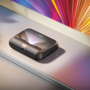 Yaber K300s Multimédiás Lézer RGB FullHD 1080p Projektor JBL Hangszórókkal - Fekete-1