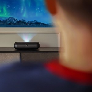 Yaber K300s Multimédiás Lézer RGB FullHD 1080p Projektor JBL Hangszórókkal - Fekete-2