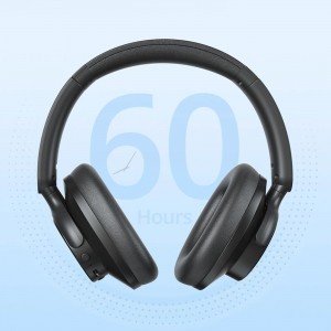 Tronsmart SOUNFII Q20S Hybrid ANC Vezeték nélküli Fejhallgatók Aktív zajszűréssel - Fekete-8