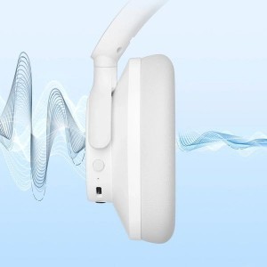 Tronsmart Soundfii Q20S Hibrid ANC Vezeték nélküli Fejhallgató Aktív zajszűrővel - Fehér-9
