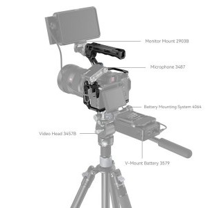 SmallRig 4198 Cage Kit for Sony Alpha 7 III / Alpha 7R III-3
