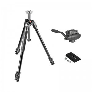 Manfrotto 290 Xtra Tripod + Gitzo G2180 Fluid fej + 501PL cseretalp Kit