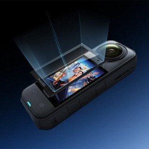 Insta360 X5 Képernyővédő üvegfólia-4
