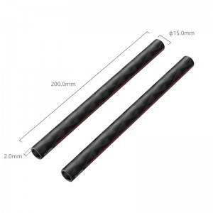 Smallrig 5211 15mm Carbon Fiber Rods 20cm-2