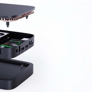 MINI PC AceMagic AK1 PLUS, Intel N97 16GB RAM + 512GB fekete-2
