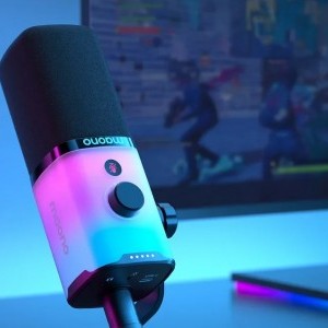 Maono PD100X RGB mikrofon fekete-1