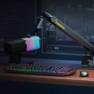 Maono PD100X RGB mikrofon fekete-4