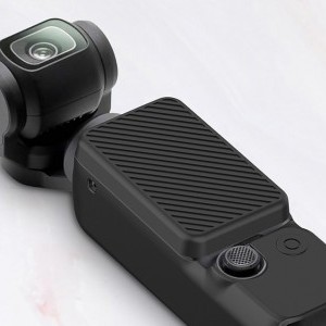 Szilikon tok szett pánttal PULUZ DJI OSMO Pocket 3 (Fekete) tok-3