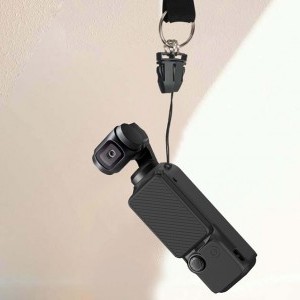 Szilikon tok szett pánttal PULUZ DJI OSMO Pocket 3 (Fekete) tok-5