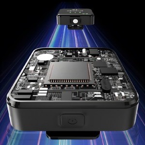 BlitzWolf Vezeték nélküli Mikrofon BW-SX63, 1000mAh (fekete)-3