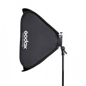 Godox 80x80cm S2-type Bowens bracket softbox méhsejtráccsal-1