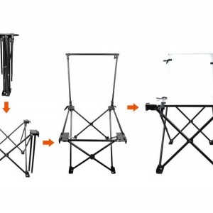 Godox 60X130cm Összehajtható tárgyasztal hordtáskával-1
