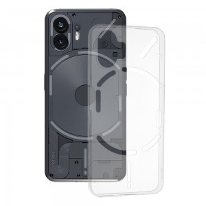  Techsuit - Átlátszó szilikon speciális design - Nothing Phone (2) - Átlátszó tok