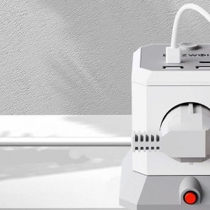 Hálózati elosztó BlitzWolf BW-EC1 4xAC 2xUSB-A 2xUSB-C-3