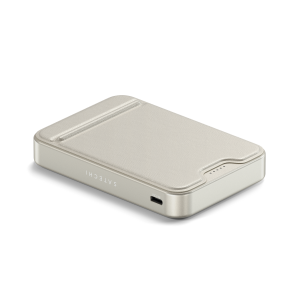 Satechi Qi2 10K Magsafe Powerbank állvánnyal - Homokszínű-5