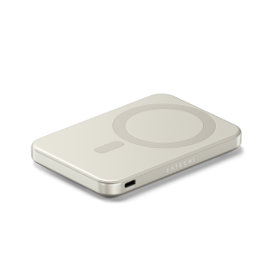Satechi Qi2 5K Magsafe Powerbank Állvánnyal - Homokszínű-1