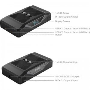Smallrig 4826 CB75 Camera Base Battery-1