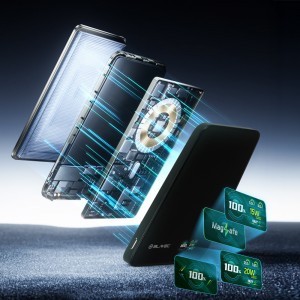 Blavec Power Bank 5000mAh BJ-04 Ultra Slim 7,8mm - Type C - 22,5W Magsafe 3in1 (PBBJ04-MC5B) fekete-3