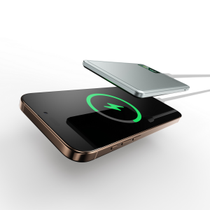 Blavec Powerbank 10000mAh BJ-03 Slim 13,5mm - Type C - 22,5W mágneses Magsafe 3 az 1-ben (PBBJ03-MC10G) szürke-8