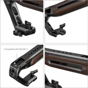 Smallrig 5251 Wooden Top Handle with NATO Clamp-1