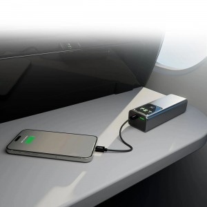 Powerbank SBS 20000mAh PD 100w lcd kijelzővel - szürke-4