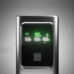 Powerbank SBS 10000mAh PD 35W LCD kijelzővel - szürke-5