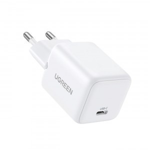 Ugreen X512 20W GaN 1x USB-C fali töltő - Fehér