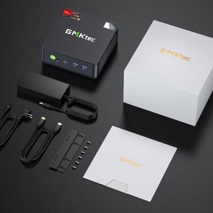 GMKtec M6 Mini PC Ryzen 5 6600H 16GB RAM + 512GB WIN 11 Pro-9