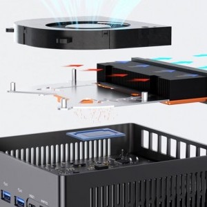 GMKtec K8 Mini PC Ryzen 7 8845HS 32GB RAM + 1TB WIN 11 Pro-2