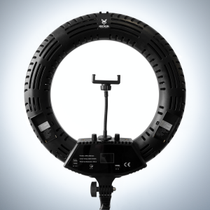 Jackal LR45-95U 45cm fekete LED körfény, körlámpa, ring light távirányítóval, stabil állvánnyal-3