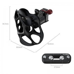 Smallrig 5242 Imagegrip Series Liquid Handle with NATO Clamp (Left Side)-2