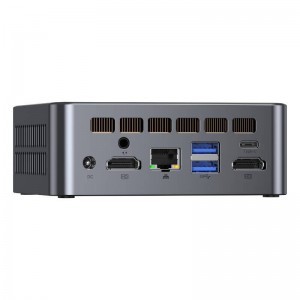 GMKtec M3 MINI PC Intel i5-12450H 32GB RAM + 1TB Fekete-5