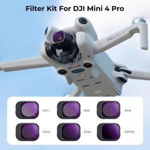 K&F Concept 6 darabos szűrő kit DJI Mini 4 Pro drónhoz-1